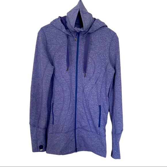 lululemon athletica Tops - Lululemon stride hooded full zip up lightweight jacket size 6